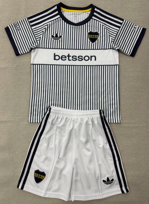 Boca Away Adult Set 1:1 Quality Soccer Jersey 26/27