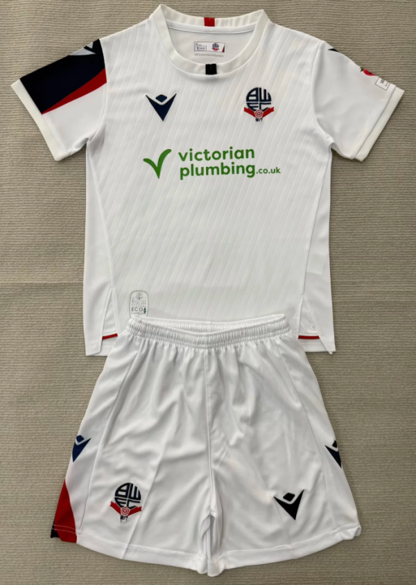 Bolton Wanderers Home Adult Set 1:1 Quality Soccer Jersey 26/27
