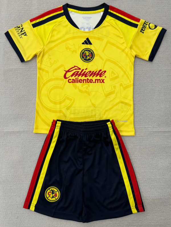 Club America Home Kids 1:1 Quality Soccer Jersey 26/27