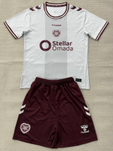 Heart of Midlothian Away Kids 1:1 Soccer Jersey 26/27