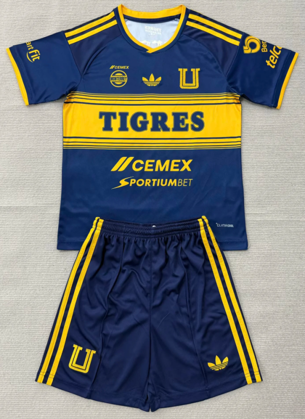 Tigres UANL Away Adult Set 1:1 Quality Soccer Jersey 26/27