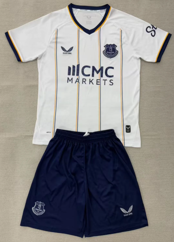 Everton Away Adult Set 1:1 Quality Soccer Jersey 26/27