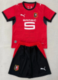 Stade Rennais Home Kids 1:1 Quality Soccer Jersey 26/27