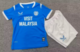 Cardiff City Home Adult Set 1:1 Quality Soccer Jersey 26/27