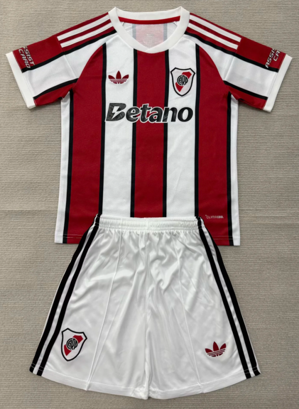 River Plate Away Adult Set 1:1 Quality Soccer Jersey 26/27