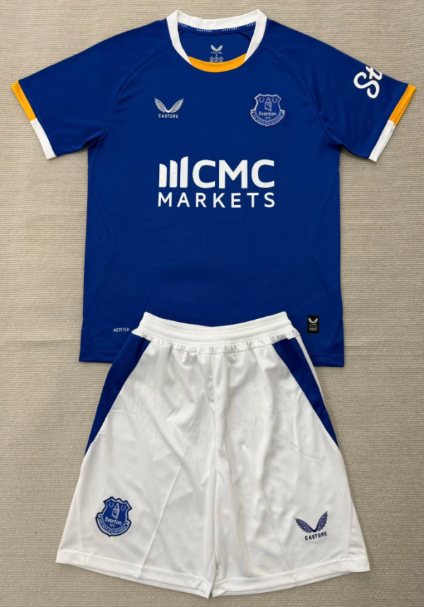 Everton Home Adult Set 1:1 Quality Soccer Jersey 26/27