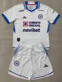 Cruz Azul Away Kids 1:1 Quality Soccer Jersey 26/27