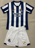 Real Sociedad Home Adult Set 1:1 Quality Soccer Jersey 26/27