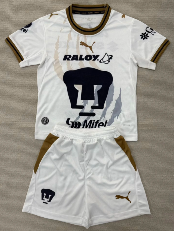 Pumas Home Adult Set 1:1 Quality Soccer Jersey 26/27
