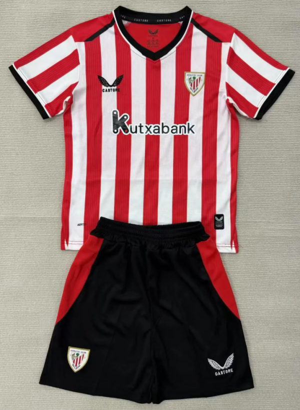 Athletic Bilbao Home Adult Set 1:1 Quality  Soccer Jersey 26/27