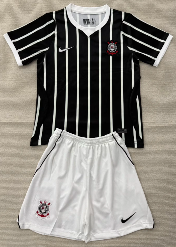 Corinthians Away Adult Set 1:1 Quality Soccer Jersey 26/27