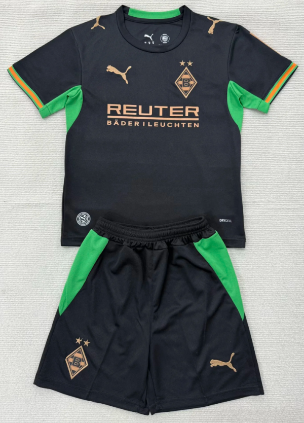 Monchengladbach Away Adult Set 1:1 Quality Soccer Jersey 26/27