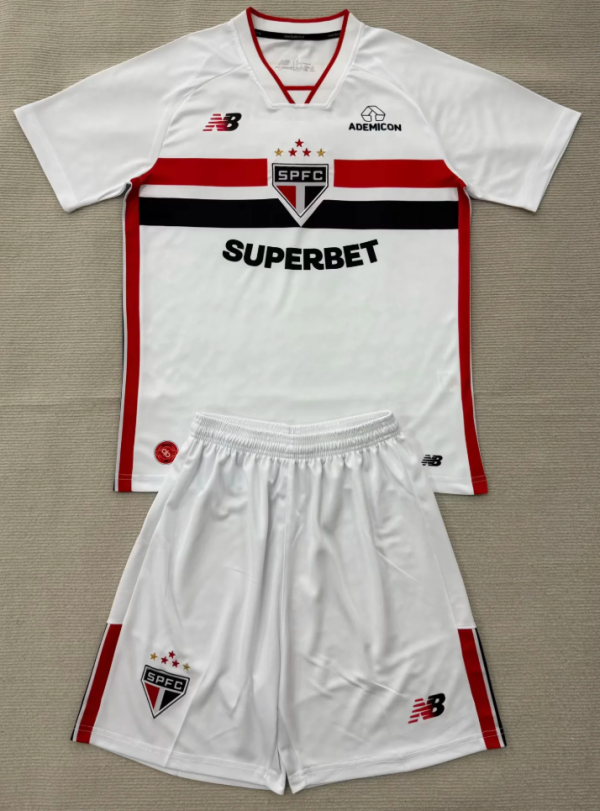 Sao Paulo Home Adult Set 1:1 Quality Soccer Jersey 26/27