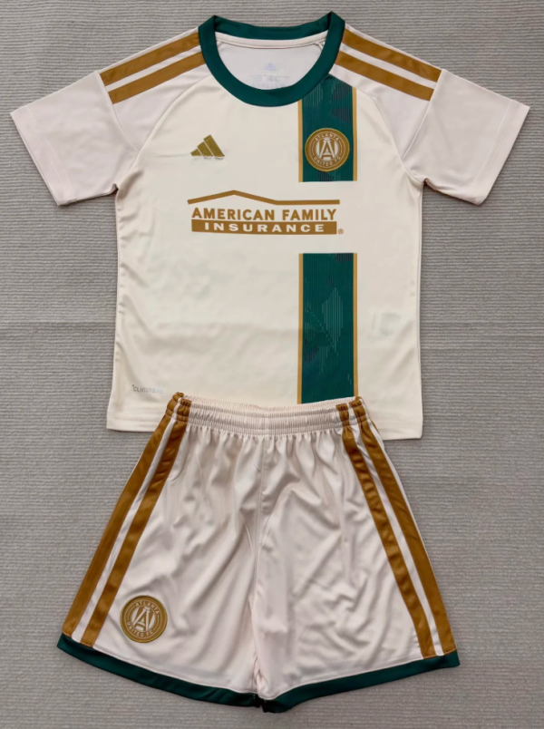 Atlanta United Away Kids 1:1 Quality Soccer Jersey 26/27