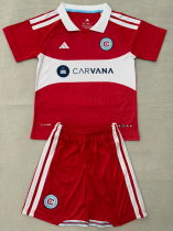 Chicago Fire FC Home Kids 1:1 Quality Soccer Jersey 26/27 Chicago Fire FC Home Kids 1:1 Quality Soccer Jersey 26/27