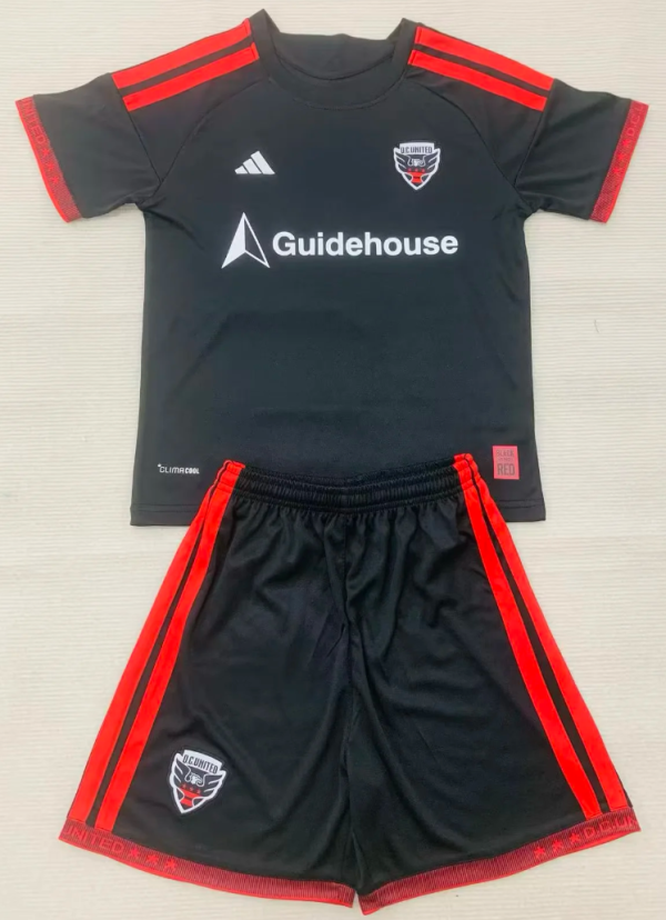 D.C. United Home Kids 1:1 Quality Soccer Jersey 26/27
