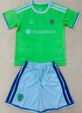 Seattle Sounders FC Home Kids 1:1 Quality Soccer Jersey 26/27