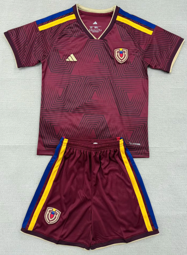 Venezuela Home Adult Set 1:1 Quality Soccer Jersey 26/27