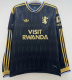 Aston Villa Away  Long Sleeve Fans 1:1 Quality Soccer Jersey 26/27