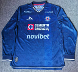 Cruz Azul Third Away Long Sleeve Fans 1:1 Quality Soccer Jersey 26/27