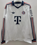 Bayern Munich Away Long Sleeve Fans 1:1 Quality Soccer Jersey 26/27