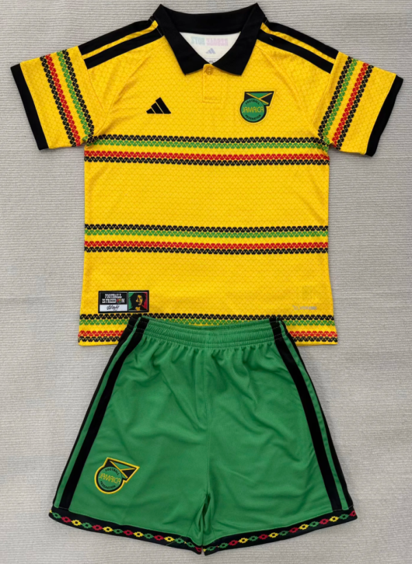 Jamaica Home Kids 1:1 Quality Soccer Jersey 26/27（2026）