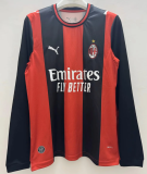 AC Milan Home Long Sleeve Fans 1:1 Quality Soccer Jersey 26/27