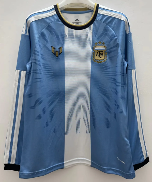 Argentina Messi Limited Edition Long Sleeve Fans 1:1 Quality Soccer Jersey 26/27 (2026)