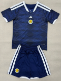 Scotland Home Kids 1:1 Quality Soccer Jersey 26/27（2026）