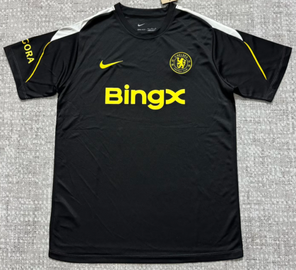 Chelsea Training Suit Black Fans 1:1 Quality Soccer Jersey 26/27