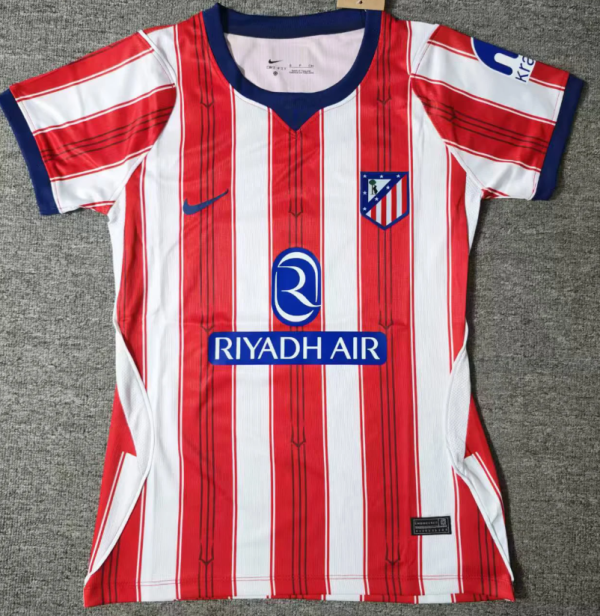 Atlético de Madrid Home Women Fans 1:1 Quality Soccer Jersey 26/27
