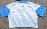 Argentina Training Suit Women Crop Fans 1:1 Quality Soccer Jersey 26/27