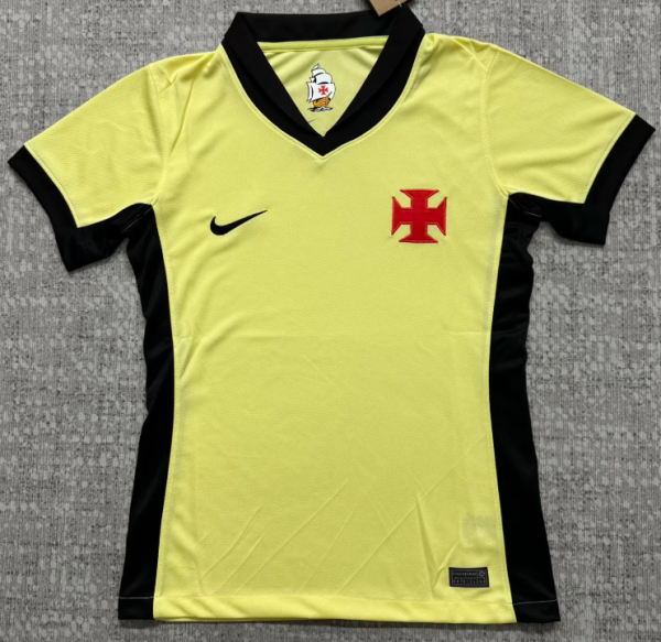 Vasco da Gama Third Away Women Fans 1:1 Quality Soccer Jersey 26/27