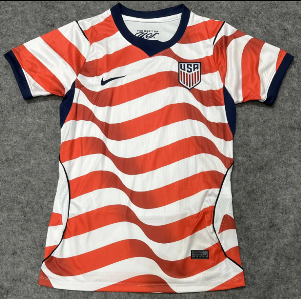 USA Home Women Fans 1:1 Quality Soccer Jersey 26/27(2026)