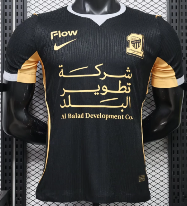 Al Ittihad Third Away Player 1:1 Quality Soccer Jersey 26/27