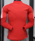 River Plate Training Suit Long Sleeve Red Player 1:1 Quality  Soccer Jersey 26/27