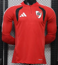 River Plate Training Suit Long Sleeve Red Player 1:1 Quality Soccer Jersey 26/27 River Plate Training Suit Long Sleeve Red Player 1:1 Quality Soccer Jersey 26/27