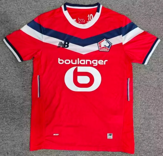 Lille OSC Home Fans 1:1 Quality Soccer Jersey 26/27