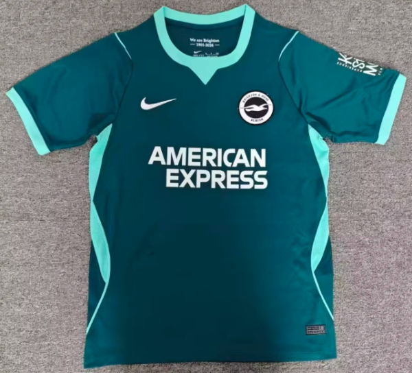 Brighton Third Away Fans 1:1 Quality Soccer Jersey 26/27