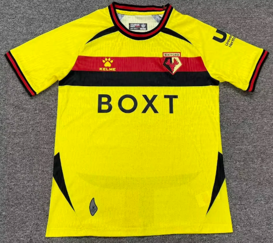 Watford Home Fans 1:1 Quality Soccer Jersey 26/27