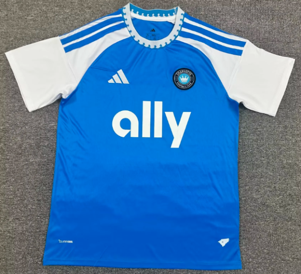 Charlotte FC Home Fans 1:1 Quality Soccer Jersey 26/27