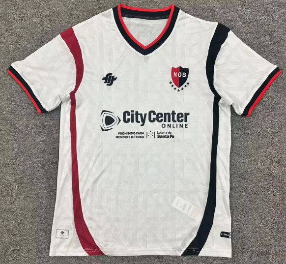 Newells Old Boys Away Fans 1:1 Quality Soccer Jersey 26/27