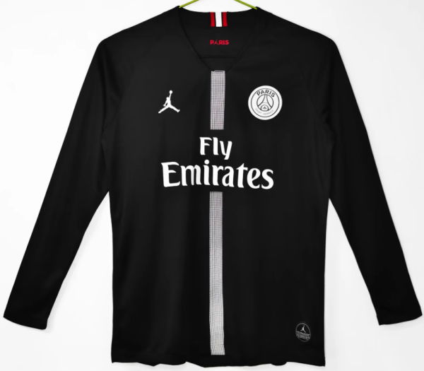 PSG Home Long Sleeve  Retro Fans 1:1 Quality  Soccer Jersey 2018/2019