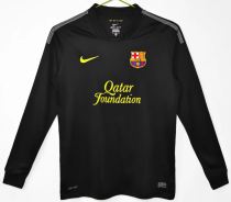 Barcelona Away Long Sleeve Retro Fans 1:1 Quality Soccer Jersey 2011/2012