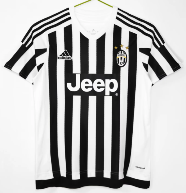 Juventus Home Retro Fans 1:1 Quality Soccer Jersey 2015/2016