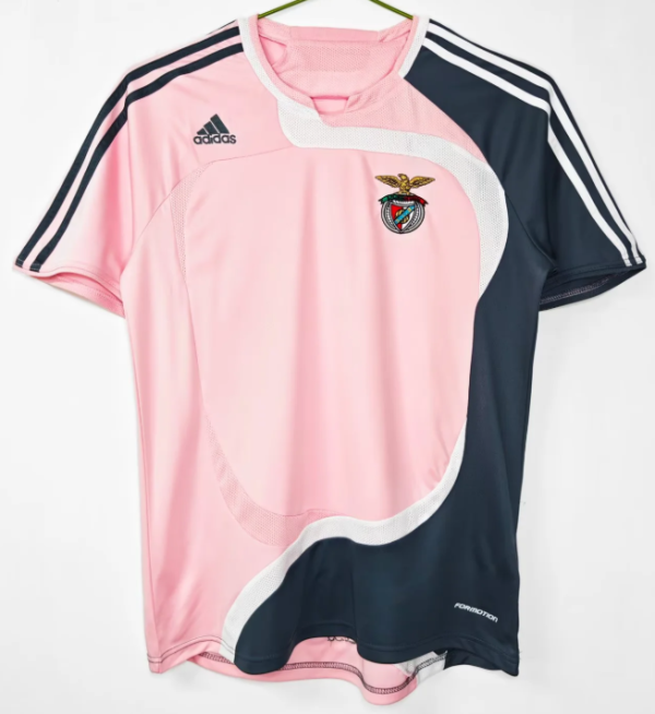 SL Benfica Away Retro Fans 1:1 Quality Soccer Jersey 2007/2008