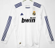 Real Madrid Home Long Sleeve Retro Fans 1:1 Quality Soccer Jersey 2010/2011