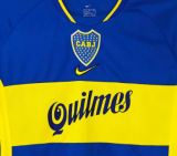 Boca Home Retro Fans 1:1 Quality  Soccer Jersey 2001/2002