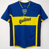 Boca Home Retro Fans 1:1 Quality  Soccer Jersey 2001/2002