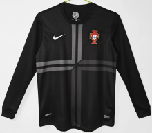 Portugal Third Away Long Sleeve Retro Fans 1:1 Quality Soccer Jersey 2012/2013